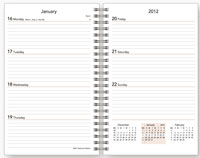 5 x 8 wirebound Preference planner refill